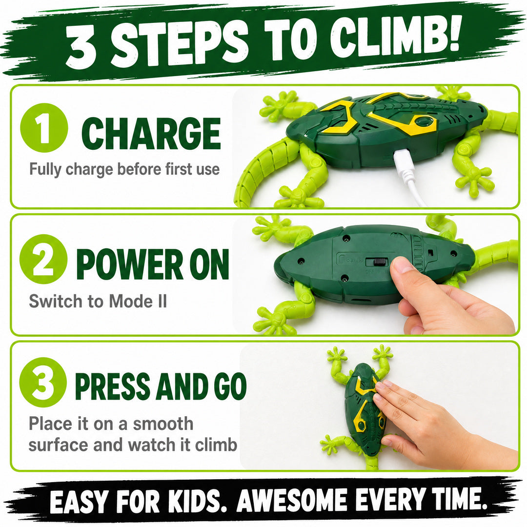 GeckoCrew Wall Climbing Gecko